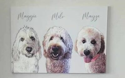 Goldendoodle Art